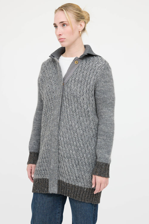 Sportmax Knit Long Cardigan