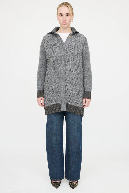 Sportmax Knit Long Cardigan
