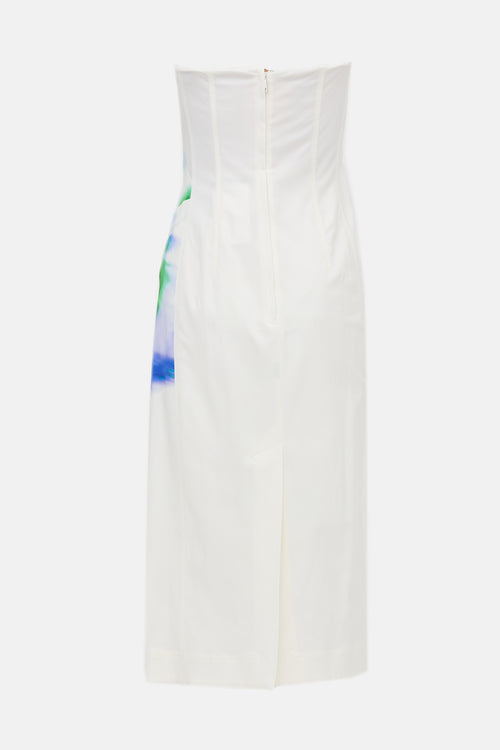 Sportmax Twill Blur Dress