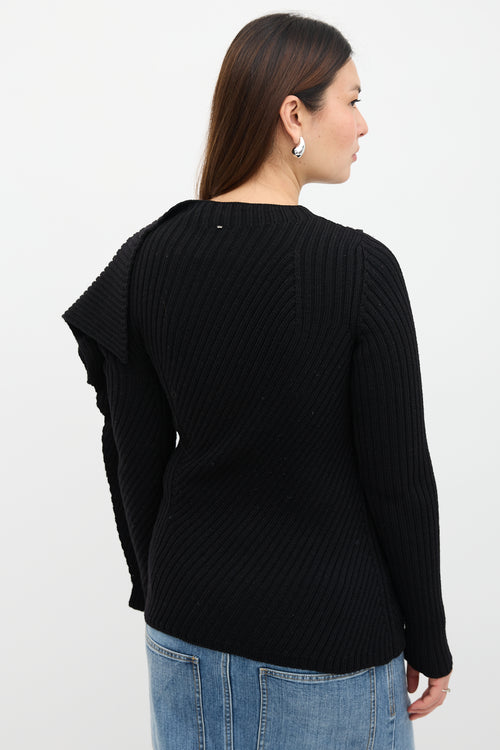 Sportmax Wool Pila Ruffled Sweater