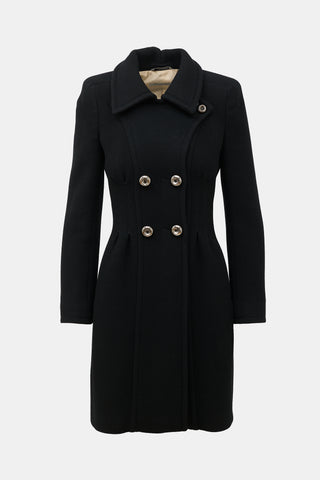 Sportmax Wool Double Breasted Coat