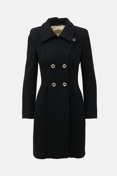 Sportmax Wool Double Breasted Coat