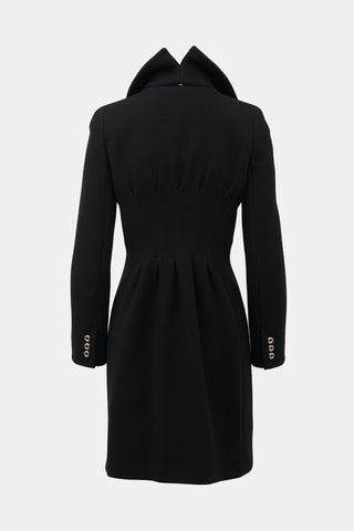 Sportmax Wool Double Breasted Coat