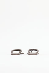 St. Agni Leather Sumi Slide