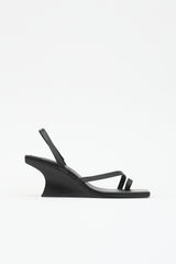 St. Agni Architectural Wedge Sandal