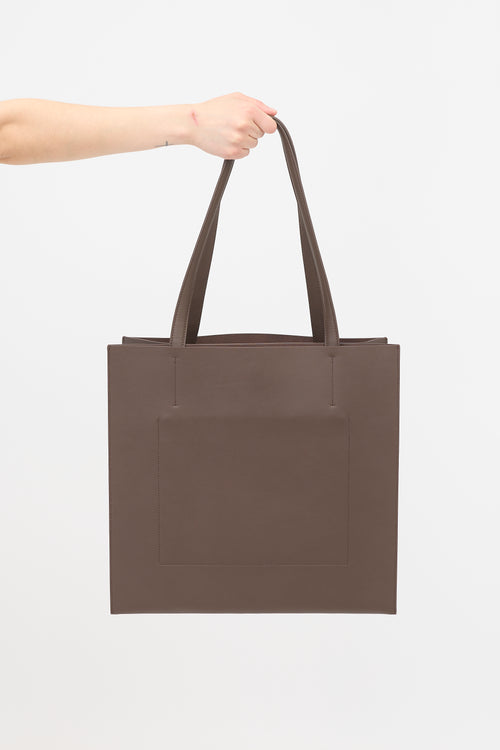St. Agni Leather Dual Tote Bag