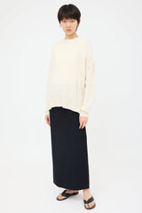 St. Agni Wool Maxi Skirt