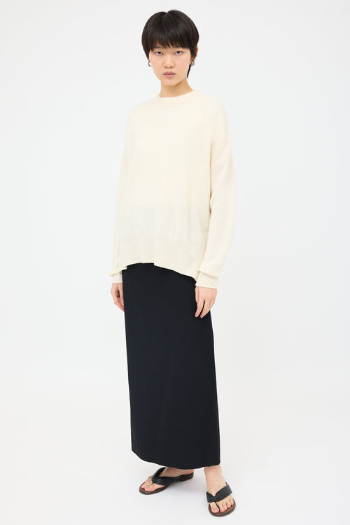 St. Agni Wool Maxi Skirt