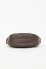 St. Agni Leather Crescent Bag