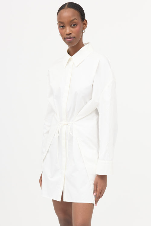 St. Agni Oversized Shirt Dress