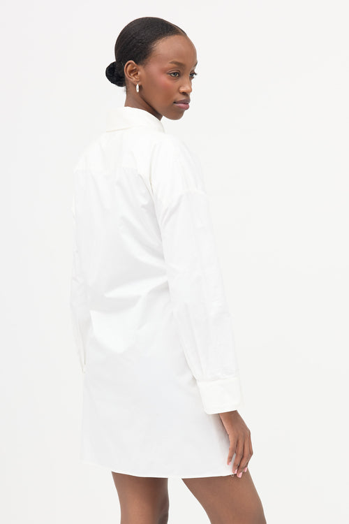 St. Agni Oversized Shirt Dress