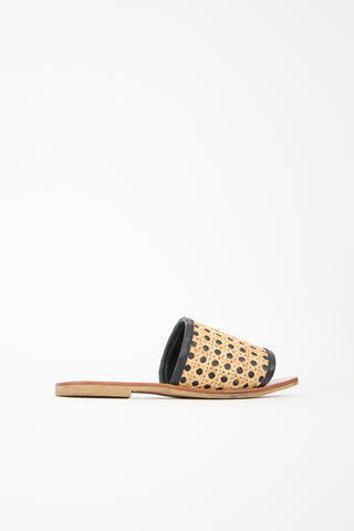 St. Agni Rattan Hennie Slide