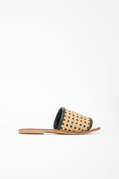 St. Agni Rattan Hennie Slide