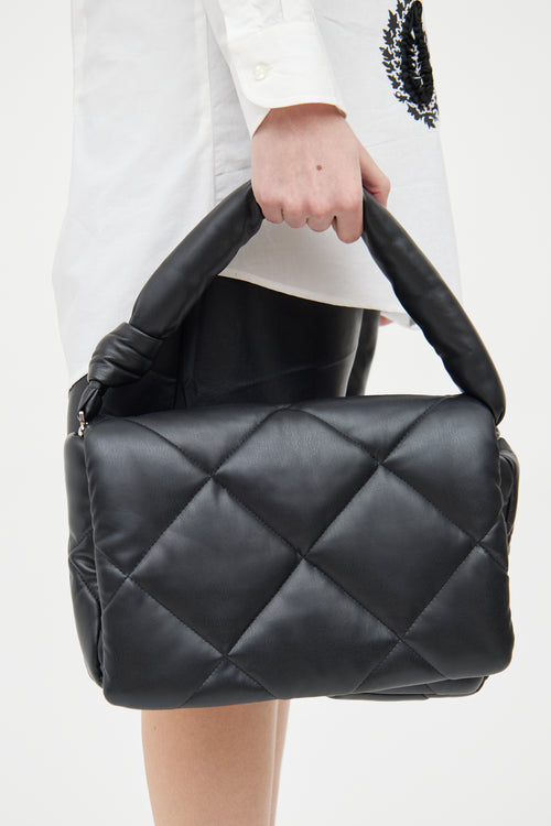 Stand Studio Black Quilted Wanda Mini Bag