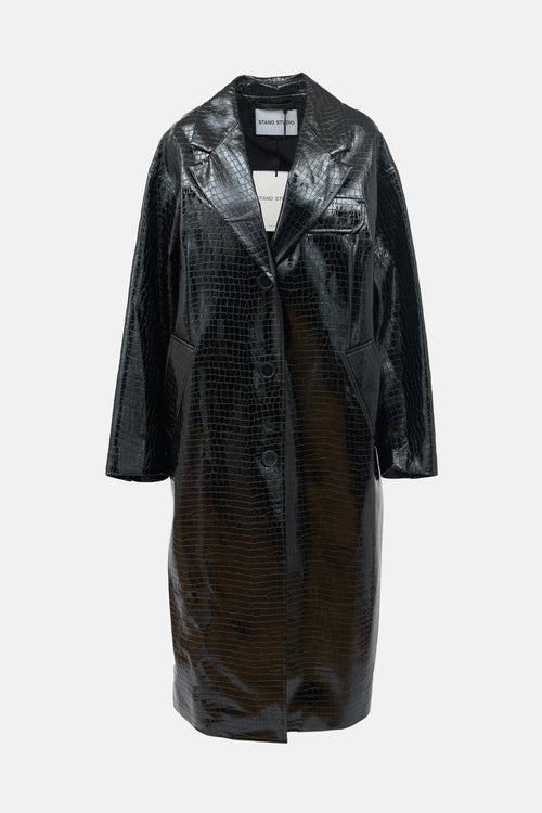 Stand Studio Embossed Haylo Coat