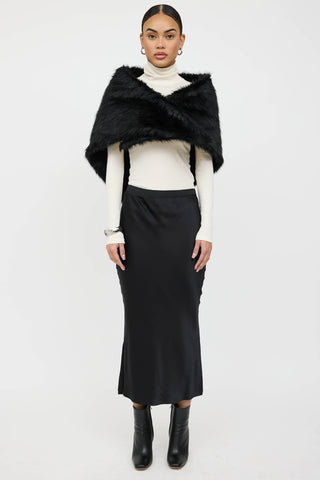 Stand Studio Faux Fur Stole
