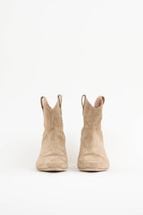 Staud Suede Wally Western Ankle Boot