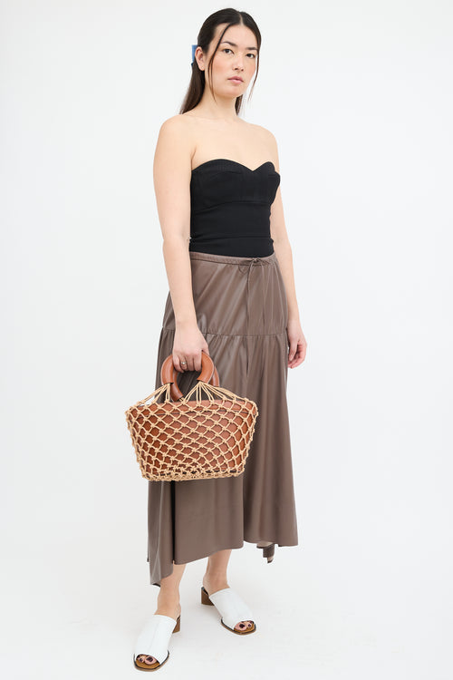 Staud Leather Moreau Bag