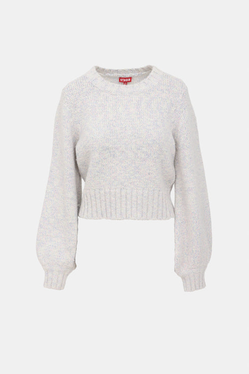Staud Glitter Knit Sweater