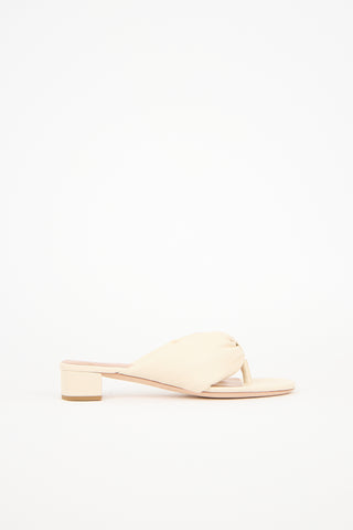 Staud Leather Dahlia Sandal