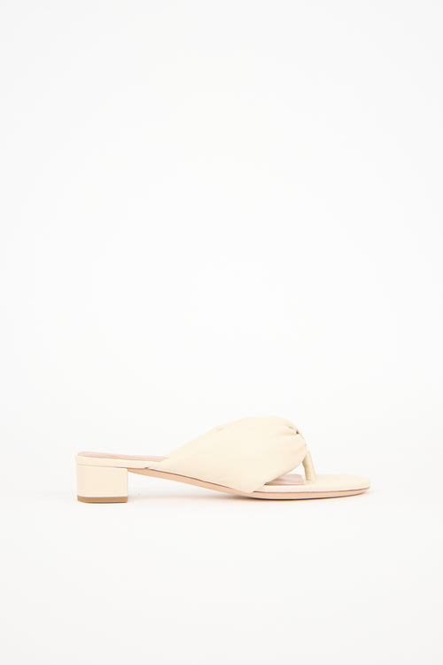 Staud Leather Dahlia Sandal