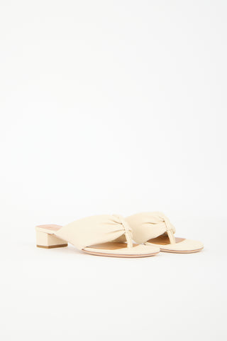 Staud Leather Dahlia Sandal