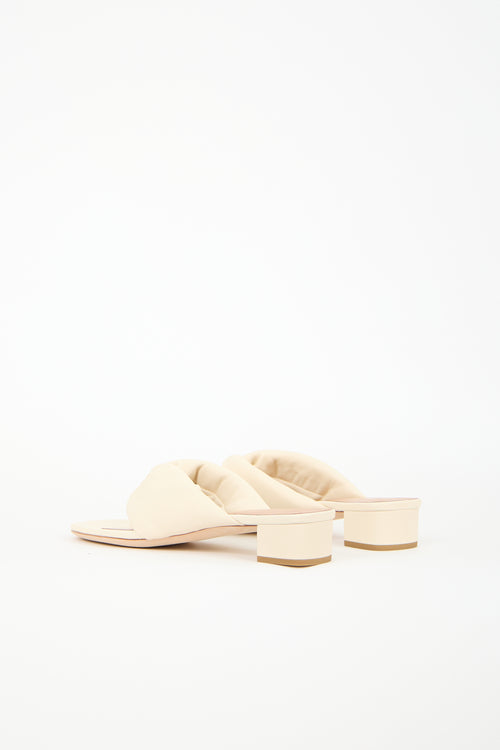 Staud Leather Dahlia Sandal