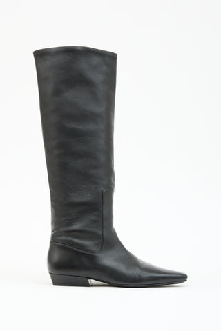 Staud Leather Knee High Boot