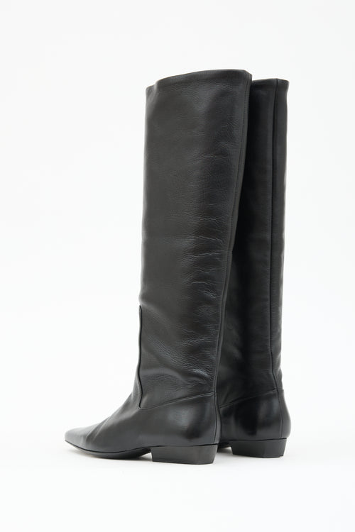 Staud Leather Knee High Boot