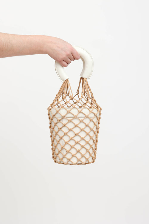 Staud Moreau Macrame Bag