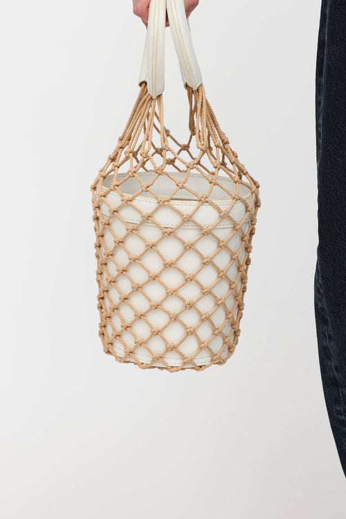 Staud Moreau Macrame Bag