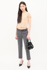 Staud Patent Leather Grace Bag