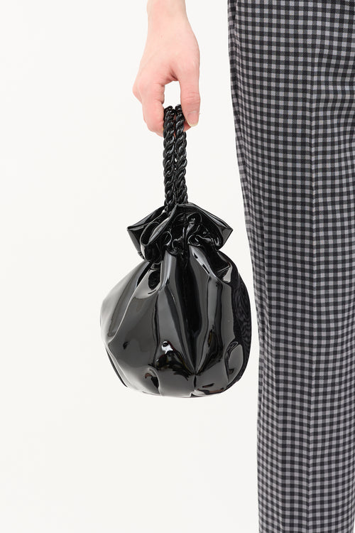 Staud Patent Leather Grace Bag