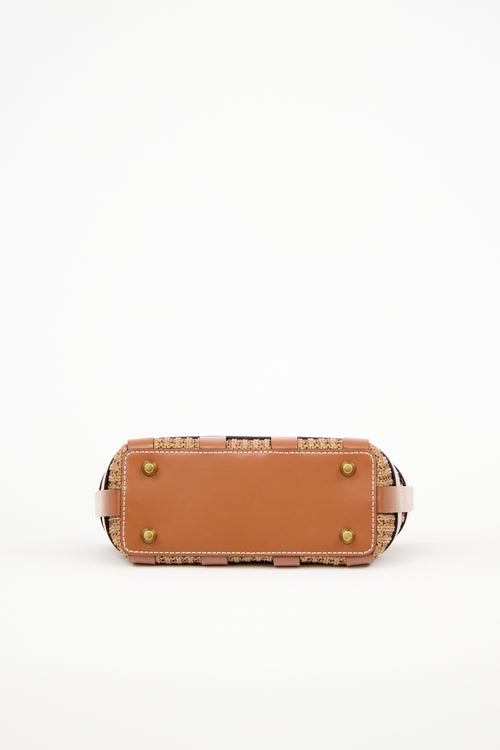 Staud Raffia Mini Shirley Bag