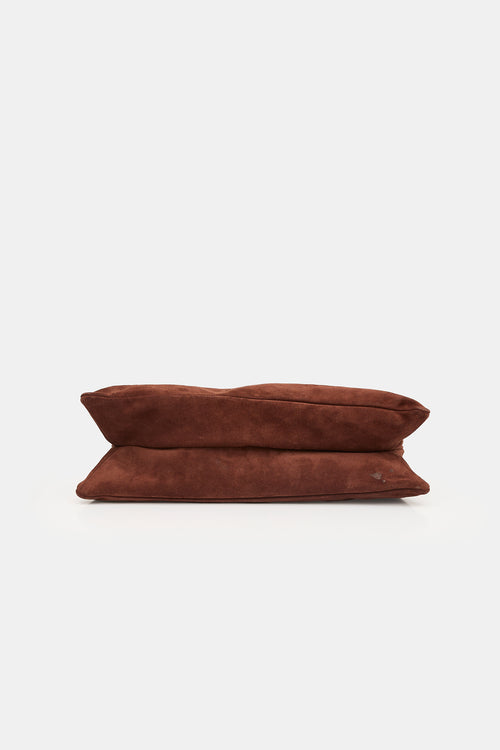 Staud Suede Vivi Shoulder Bag
