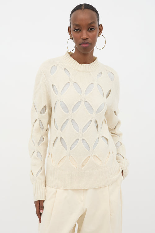 Stefan Cooke Wool Slashed Sweater
