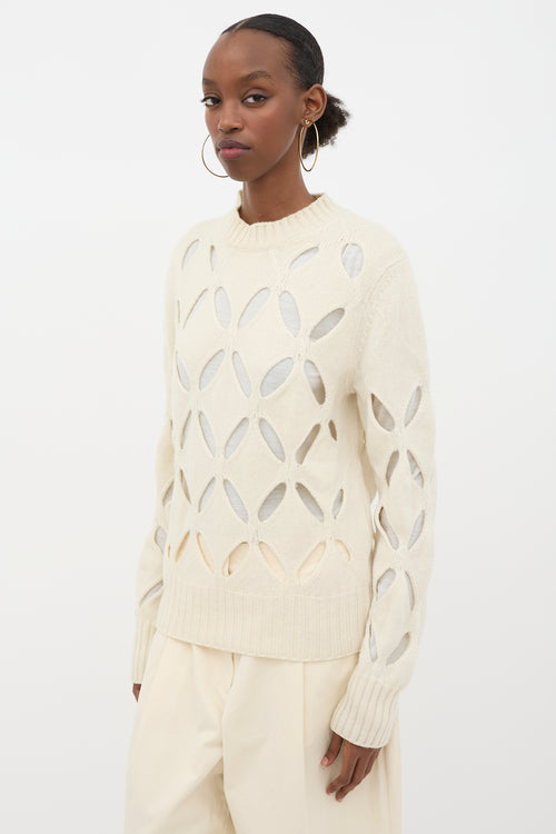 Stefan Cooke Wool Slashed Sweater