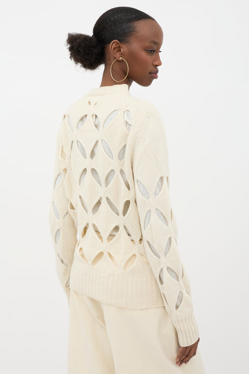 Stefan Cooke Wool Slashed Sweater