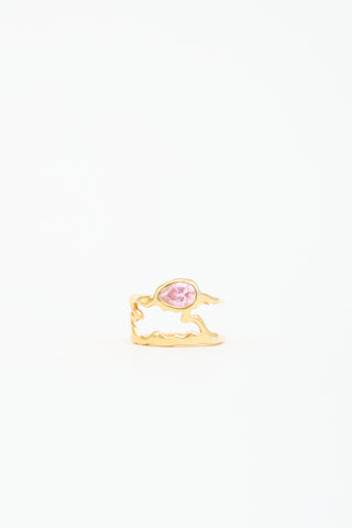 Steff Eleoff Teardrop Oura Ring Cover