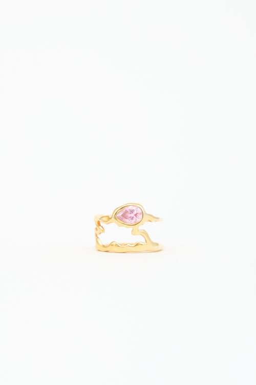 Steff Eleoff Teardrop Oura Ring Cover