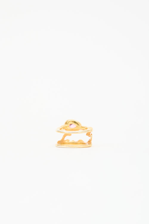 Steff Eleoff Teardrop Oura Ring Cover