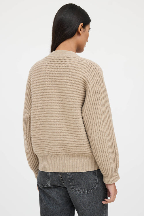 Stella McCartney Cashmere Ribbed Knit Cardigan