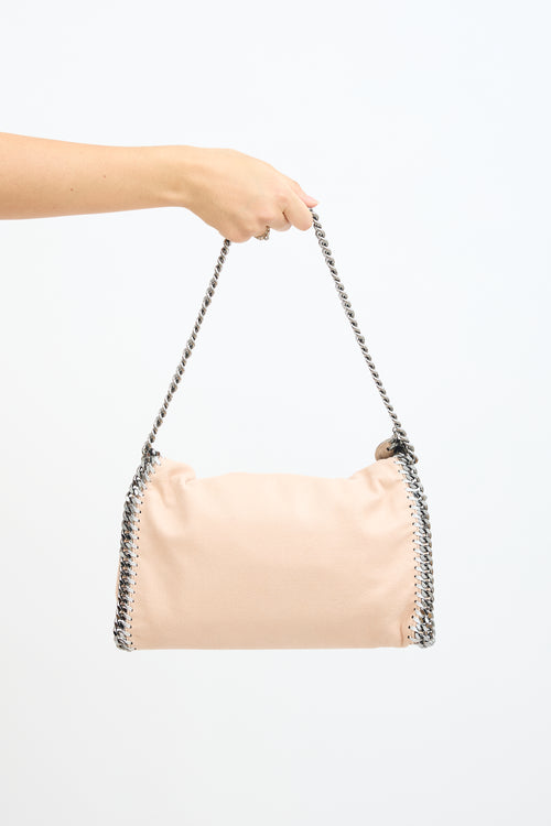 Stella McCartney Beige Falabella Flap Shoulder Bag