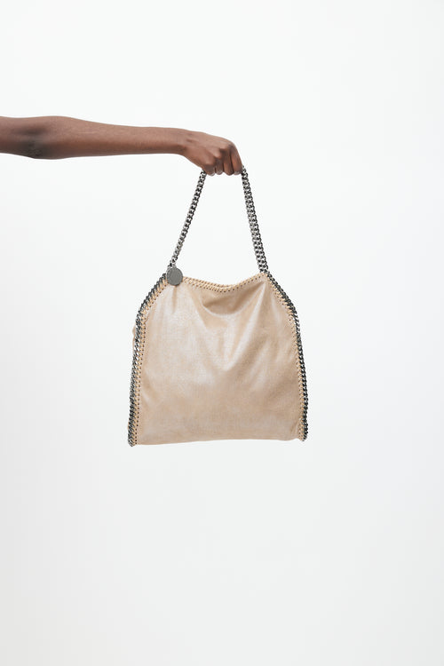 Stella McCartney Beige & Silver Falabella Bag