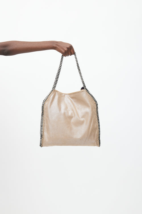 Stella McCartney Beige & Silver Falabella Bag