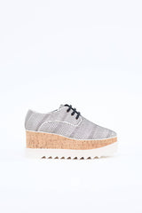 Stella McCartney Woven Elyse Platform Derby