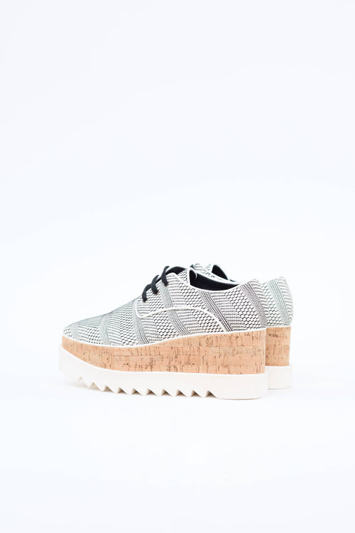 Stella McCartney Woven Elyse Platform Derby