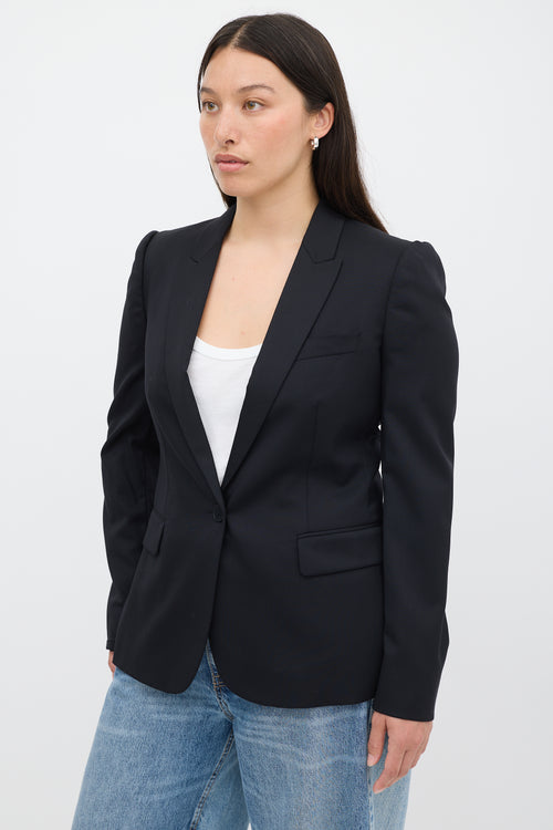 Stella McCartney Black Wool Three Pocket Blazer