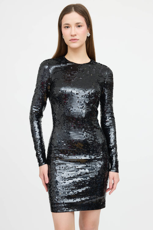 Stella McCartney Sequin Midi Dress