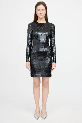 Stella McCartney Sequin Midi Dress